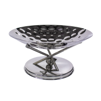 Bandeja Martelada com Suporte 20x40 3l