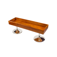 Suporte Madeira Food Retangular 19x50x15