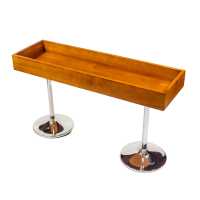 Suporte Madeira Food Retangular 29x50x15