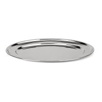 Travessa Rasa Inox 56x34cm