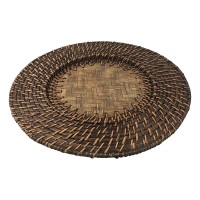 Sousplat Redondo de Rattan Diam.35cm