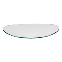 Bandeja Vidro Oval 48x33cm