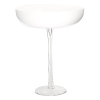 Centro de Mesa Grande Branco Diam. 34 Alt. 45cm 5,8L