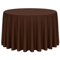 Toalha Redonda Oxford Chocolate 2.90m