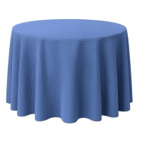 Toalha Redonda Cerilin Azul Royal 2.90m