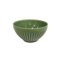 Bowl Plisse Verde Sálvia Diam.12 Alt.6,5cm 400ml
