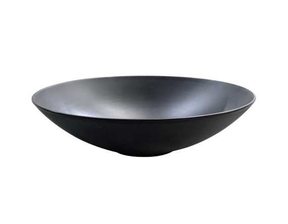 Bowl Raso Melamina Black Fosca Diam. 21,5 Alt. 6cm 500ml