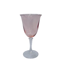 Taça Água Kleopatra Rosé Quartz 250ml Diam.10 Alt.20cm 
