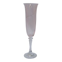 Taça Fluit Kleopatra Rosé Quartz 120ml Diam.6,5 Alt.23cm 